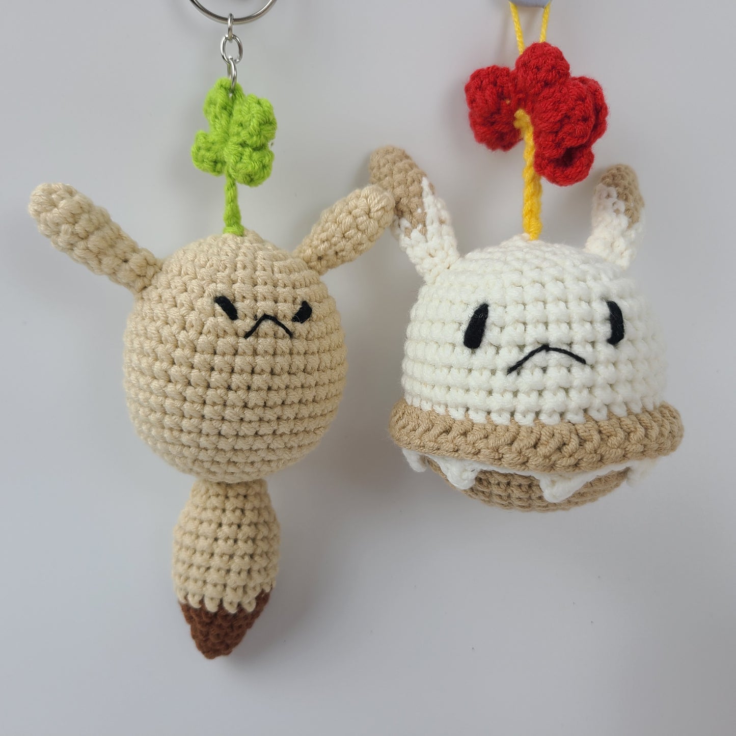 Klee Dodoco Crochet Keychain | Klee Bom Crochet Keychain